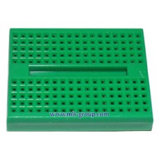 บอร์ดทดลอง Mini Breadboard 170 points สีเขียว