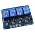 โมดูลรีเลย์ 4ช่อง 5V Optocoupler (4 Channel Relay Module)