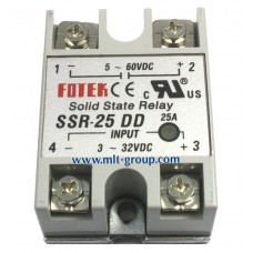 โซลิดสเตตรีเลย์ 25A Solid State Relay SSR-25 DD (DC to DC)