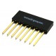 8pin 2.54mm Long Stackable Female Header for Arduino (ขายาว)